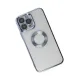 Apple iPhone 14 Pro Kılıf Slot Silikon - Sierra Blue