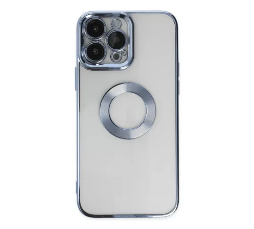 Apple iPhone 14 Pro Kılıf Slot Silikon - Sierra Blue
