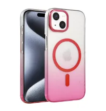 Apple iPhone 14 Glossy Magsafe Kapak - Pembe