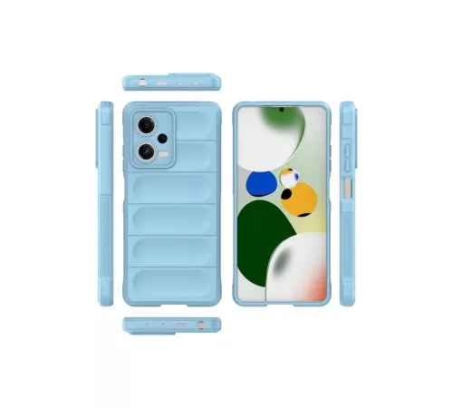 Xiaomi Poco X5 5G Kılıf Optimum Silikon - Sky Blue