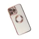 Apple iPhone 14 Pro Kılıf Slot Silikon - Rose Gold