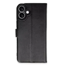 Apple iPhone 16 Plus Kılıf Trend S Plus Kapaklı Kılıf - Siyah