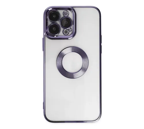 Apple iPhone 14 Pro Kılıf Slot Silikon - Mor