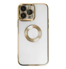 Apple iPhone 14 Pro Max Kılıf Slot Silikon - Gold