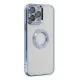 Apple iPhone 14 Pro Max Kılıf Slot Silikon - Sierra Blue