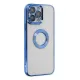 Apple iPhone 14 Pro Max Kılıf Slot Silikon - Mavi