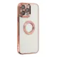 Apple iPhone 14 Pro Max Kılıf Slot Silikon - Rose Gold