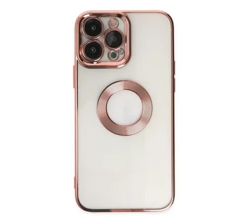 Apple iPhone 14 Pro Max Kılıf Slot Silikon - Rose Gold