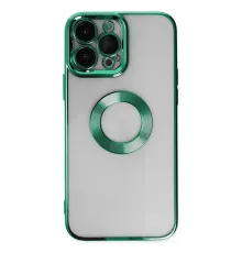 Apple iPhone 14 Pro Max Kılıf Slot Silikon - Köknar Yeşili