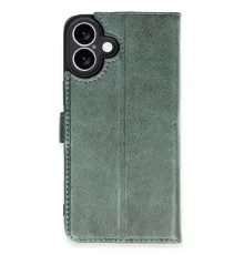 Apple iPhone 16 Plus Kılıf Trend S Plus Kapaklı Kılıf - Yeşil