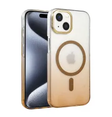 Apple iPhone 15 Plus Glossy Magsafe Kapak - Çöl Titanyum