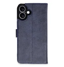 Apple iPhone 16 Plus Kılıf Trend S Plus Kapaklı Kılıf - Lacivert