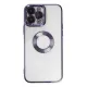 Apple iPhone 14 Pro Max Kılıf Slot Silikon - Mor