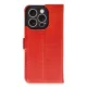 Apple iPhone 16 Pro Kılıf Trend S Plus Kapaklı Kılıf - Kırmızı