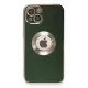 Apple iPhone 14 Plus Kılıf Store Silikon - Yeşil