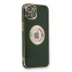 Apple iPhone 14 Plus Kılıf Store Silikon - Yeşil