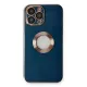 Apple iPhone 14 Pro Max Kılıf Store Silikon - Mavi