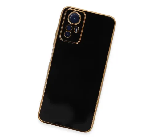 Xiaomi Redmi Note 12S Kılıf Volet Silikon - Siyah