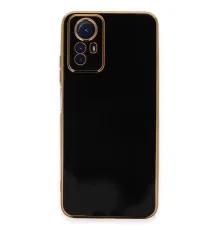 Xiaomi Redmi Note 12S Kılıf Volet Silikon - Siyah