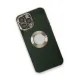 Apple iPhone 14 Pro Max Kılıf Store Silikon - Yeşil