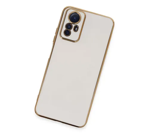 Xiaomi Redmi Note 12S Kılıf Volet Silikon - Beyaz