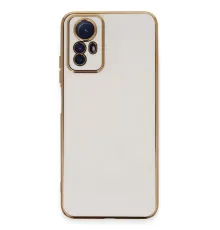 Xiaomi Redmi Note 12S Kılıf Volet Silikon - Beyaz