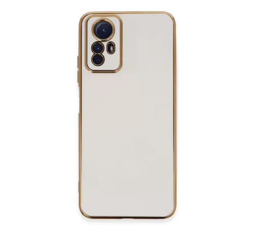 Xiaomi Redmi Note 12S Kılıf Volet Silikon - Beyaz