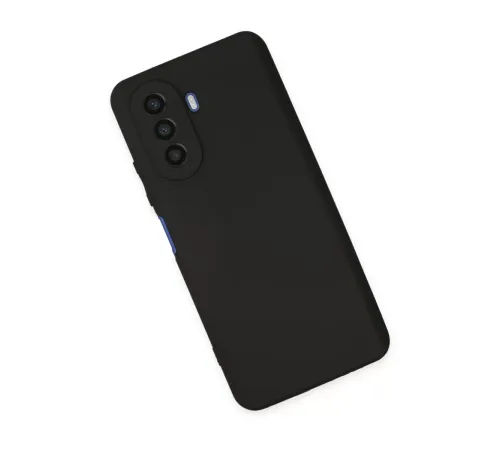 Huawei Nova Y70 Kılıf First Silikon - Siyah