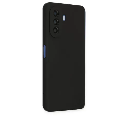 Huawei Nova Y70 Kılıf First Silikon - Siyah
