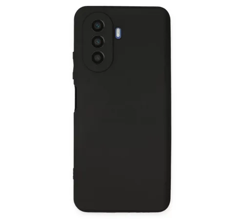 Huawei Nova Y70 Kılıf First Silikon - Siyah