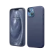 Apple iPhone 14 Kılıf First Silikon - Lacivert