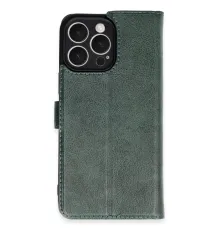Apple iPhone 16 Pro Max Kılıf Trend S Plus Kapaklı Kılıf - Yeşil