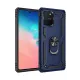 Samsung Galaxy A91 / S10 Lite Kılıf Sofya Yüzüklü Silikon Kapak - Lacivert