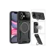 Apple iPhone 11 Kılıf Joy Lens Standlı Kapak - Mor