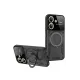 Xiaomi Redmi 13C Kılıf Joy Lens Standlı Kapak - Siyah