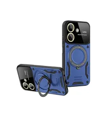 Xiaomi Redmi 13C Kılıf Joy Lens Standlı Kapak - Lacivert