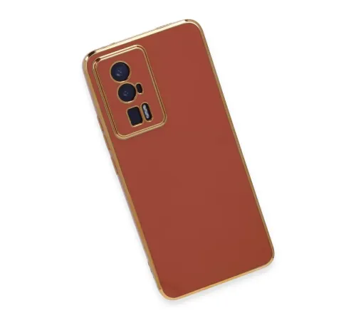 Xiaomi Poco F5 Pro Kılıf Volet Silikon - Kırmızı