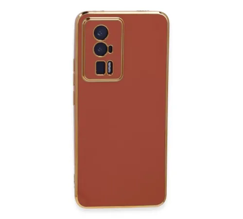 Xiaomi Poco F5 Pro Kılıf Volet Silikon - Kırmızı