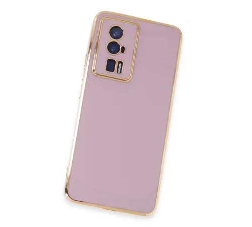 Xiaomi Poco F5 Pro Kılıf Volet Silikon - Mor