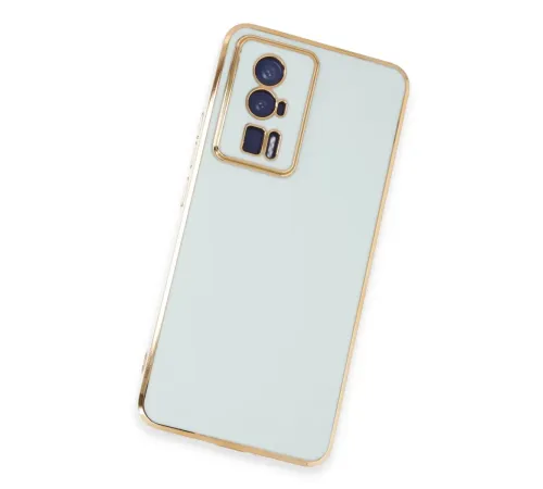 Xiaomi Poco F5 Pro Kılıf Volet Silikon - Açık Yeşil