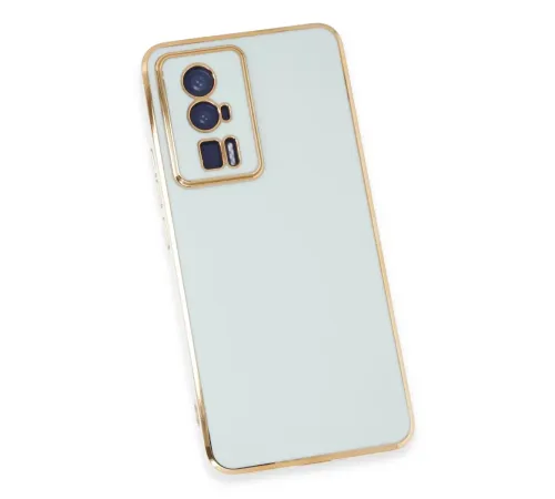 Xiaomi Poco F5 Pro Kılıf Volet Silikon - Açık Yeşil