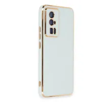 Xiaomi Poco F5 Pro Kılıf Volet Silikon - Açık Yeşil
