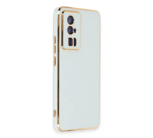 Xiaomi Poco F5 Pro Kılıf Volet Silikon - Açık Yeşil