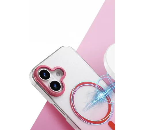 Apple iPhone 16 Plus Glossy Magsafe Kapak - Mor