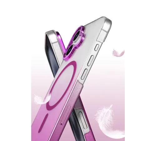 Apple iPhone 16 Plus Glossy Magsafe Kapak - Mor