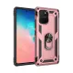 Samsung Galaxy A91 / S10 Lite Kılıf Sofya Yüzüklü Silikon Kapak - Rose