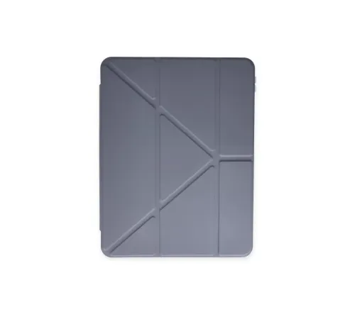 Apple iPad Pro 11 (2021) Kılıf Kalemlikli Hugo Tablet Kılıfı - Lila