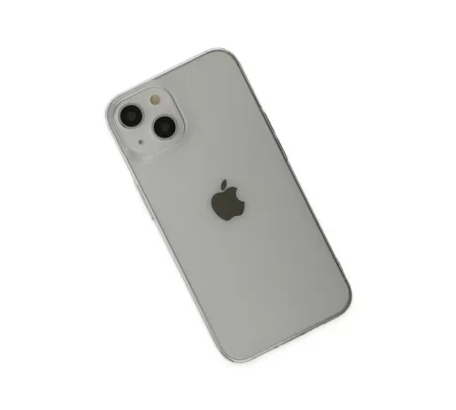 Apple iPhone 14 Plus Kılıf Pc Sert Şeffaf Kapak - Şeffaf