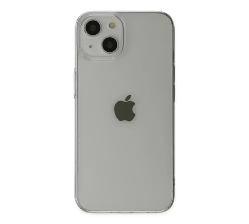 Apple iPhone 14 Plus Kılıf Pc Sert Şeffaf Kapak - Şeffaf