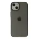 Apple iPhone 14 Plus Kılıf Pc Sert Şeffaf Kapak - Siyah